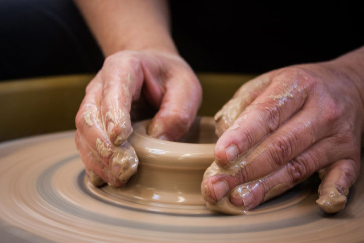 Winter 2024 Adults Pottery Wheel Throw Class (10 weeks) - Creative Hands  Art School